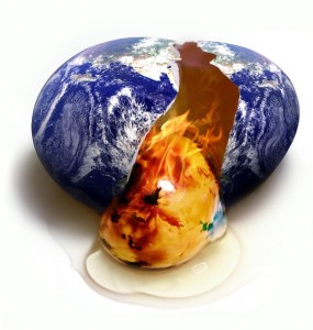 photo by Mark Rain ‘This is your Earth on global warming” (cc) 2007